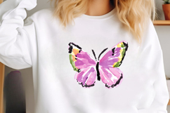 Butterfly Illustration PNG Sublimation Product Image 2