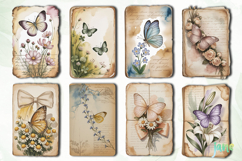 Butterfly Junk Journal Page Bundle Product Image 3