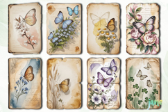 Butterfly Junk Journal Page Bundle Product Image 4