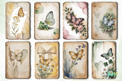 Butterfly Junk Journal Page Bundle Product Image 5