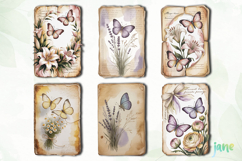 Butterfly Junk Journal Page Bundle Product Image 6