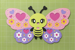 Morning &amp; Night Butterflies 3D SVG Product Image 4