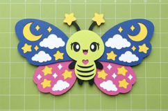 Morning &amp; Night Butterflies 3D SVG Product Image 5