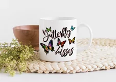 Butterfly Kisses Sublimation | Rainbow Butterflies Product Image 3