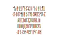 Butterfly Kisses Pastel Color Font Product Image 4