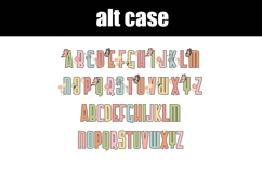 Butterfly Kisses Pastel Color Font Product Image 3