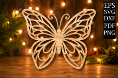 Butterfly Laser Cut SVG File Product Image 1