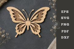 Butterfly Lasercut Decoration SVG Product Image 1