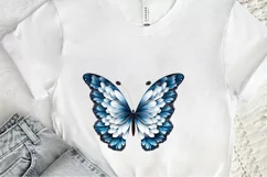 Butterfly Layered Paper Art PNG Clipart Product Image 2