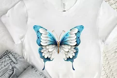 Butterfly Layered Paper Art PNG Clipart Product Image 3
