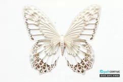 Butterfly Layered Paper Art PNG Clipart Product Image 1