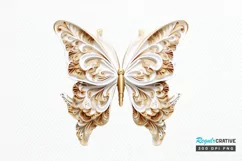 Butterfly Layered Paper Art PNG Clipart Product Image 1
