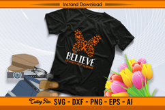 Believe Butterfly Leukemia Cancer Awareness SVG Product Image 2