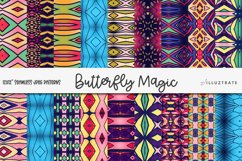 Butterfly Magic | Bright Seamless JPEG Patterns Product Image 1