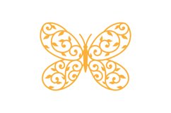Butterfly Mandala SVG Cut File Product Image 1