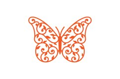 Butterfly Mandala SVG Cut File Product Image 1
