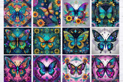 Wind Spinner PNG Sublimation Design Bundle Hanging spinner Product Image 8