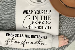 Wrap Yourself In The Cocoon Of SVG, Sleeve SVG Design Product Image 1