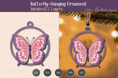 Hanging butterfly Ornament Product Image 3