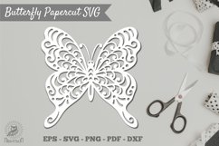 Butterfly Papercut Cricut SVG 3 Product Image 1
