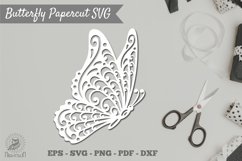 Butterfly Papercut Cricut SVG 4 Product Image 1