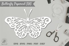 Butterfly Papercut Cricut SVG 5 Product Image 1