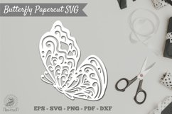 Butterfly Papercut Cricut SVG 6 Product Image 1