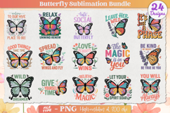 Butterfly PNG Bundle | Butterfly Sublimation Bundle Product Image 1