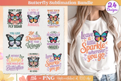 Butterfly PNG Bundle | Butterfly Sublimation Bundle Product Image 2