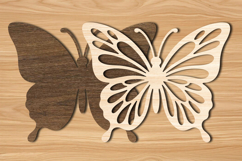Butterfly Round Sign SVG Product Image 2
