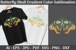 Butterfly Skull Gradient Color Sublimation Bundles Product Image 3