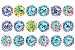 Butterfly Wind Spinner Bundle | Butterfly Sublimation Design Product Image 6