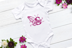 Butterfly Split SVG Monogram Alphabet Product Image 2