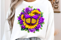 Butterfly Sublimation Clipart Product Image 3