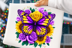 Butterfly Sublimation Clipart Product Image 4