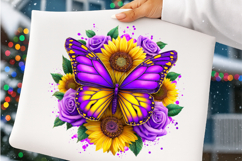 Butterfly Sublimation Clipart Product Image 4