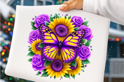 Butterfly Sublimation Clipart Product Image 4