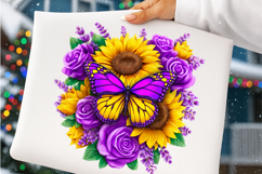 Butterfly Sublimation Clipart Product Image 4