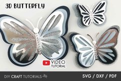 3D Butterfly SVG Product Image 2