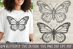 Butterfly Svg, 4 Butterflies Svg Cut Files Product Image 1