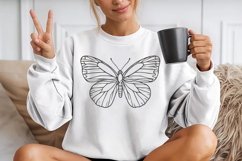 Butterfly Svg, 4 Butterflies Svg Cut Files Product Image 2