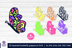 butterfly-svg-decorative-animal-animal svg-3d butterfly-3d layered-papercut file-cute animal