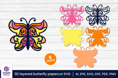 butterfly-svg-decorative-animal-animal svg-3d butterfly-3d layered-papercut file-cute animal