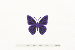 Butterfly SVG Cut File | Butterfly PNG Product Image 1