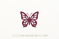 Butterfly SVG Cut File | Butterfly PNG Product Image 1