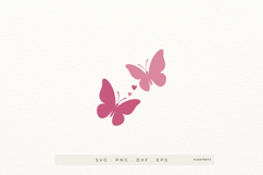 Butterfly SVG Cut File | Butterfly PNG Product Image 1