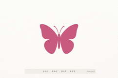 Butterfly SVG Cut File Nature &amp; Whimsical Design Product Image 1