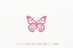 Butterfly SVG Cut File Nature &amp; Whimsical Design Product Image 1