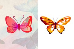 Watercolor Groovy Butterflies Sublimation Bundle,Watercolor,Butterflies,Clipart,Digital images,Transparent,No Background,Perfect for weddings,Delicate details,Creative,Invitations,Greeting cards,Wall art,Nature inspired,Watercolor,watercolour,butterfly,go