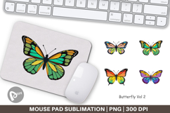 Mouse Pad Spring Butterfly Product Image 1